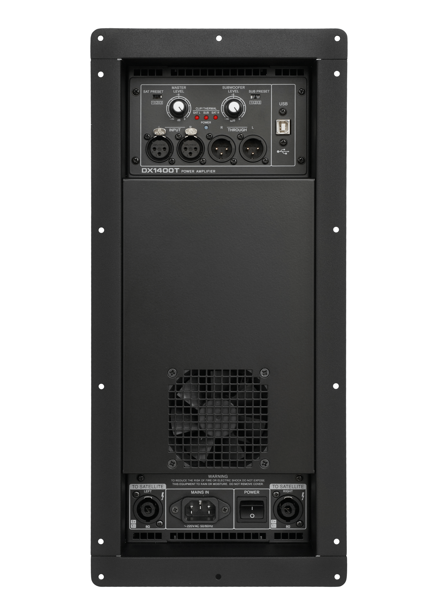 Встраиваемый усилитель DX1400T DSP