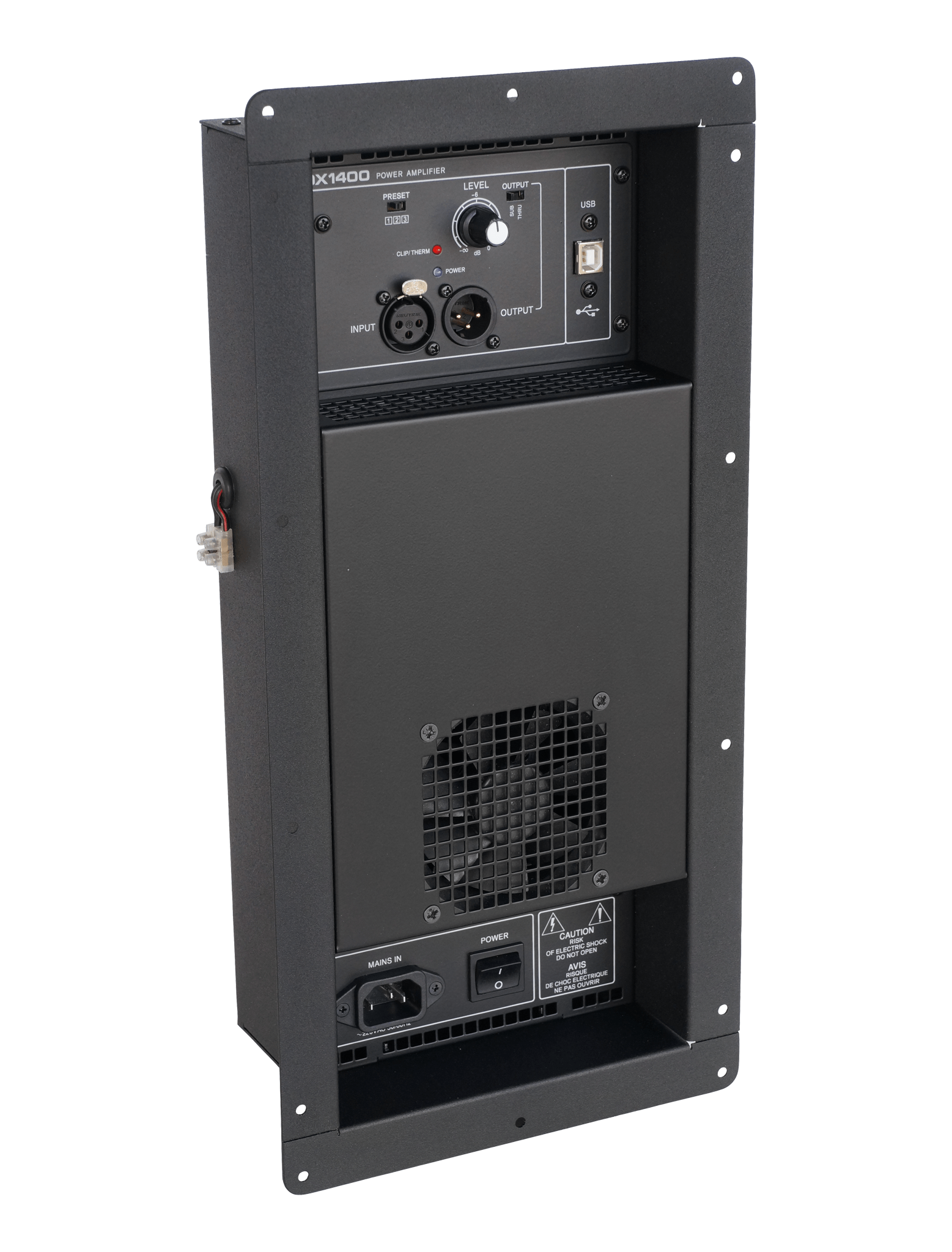 Встраиваемый усилитель DX1400 DSP