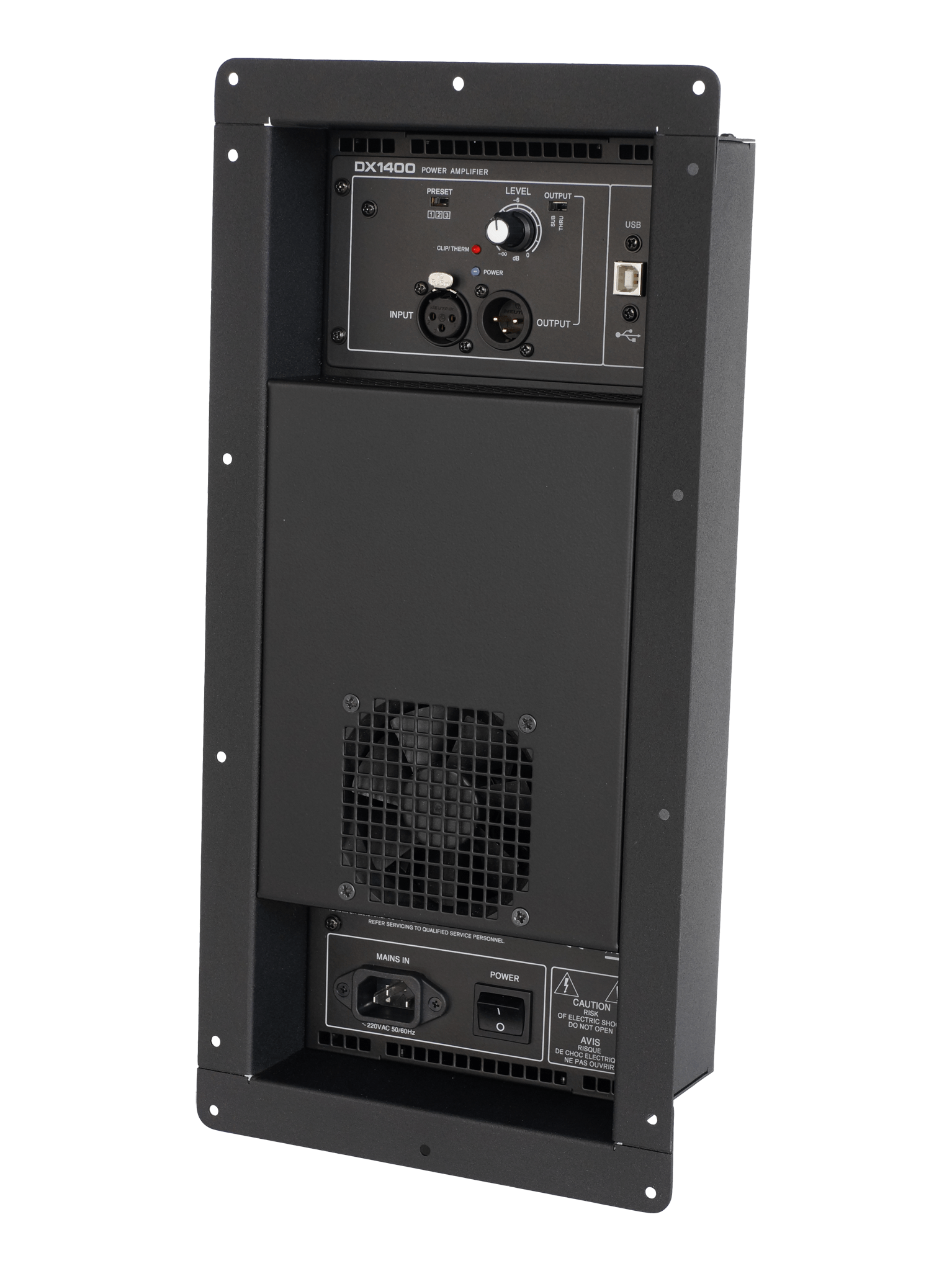 Встраиваемый усилитель DX1400 DSP