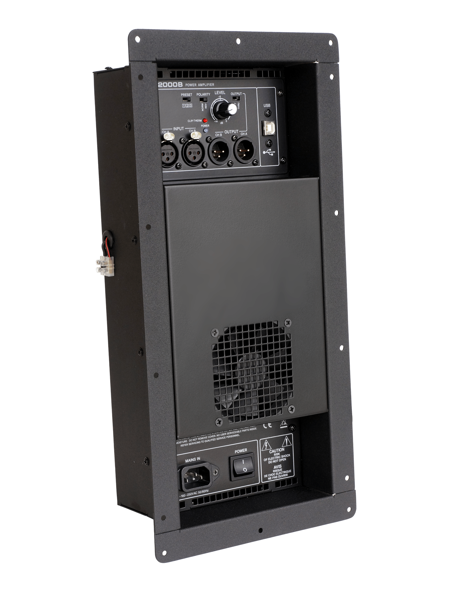 Встраиваемый усилитель DX2000B DSP PFC