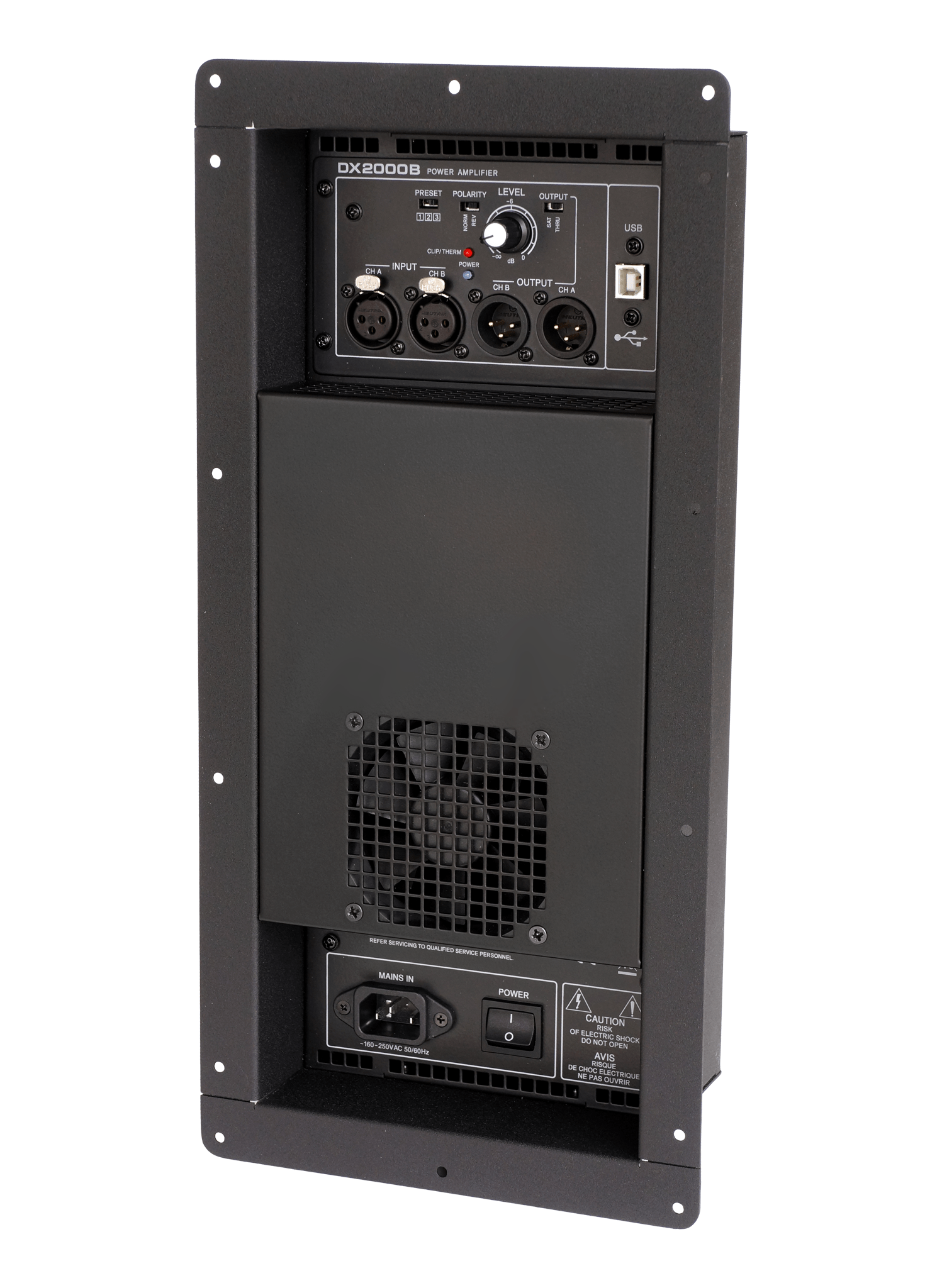 Встраиваемый усилитель DX2000B DSP PFC