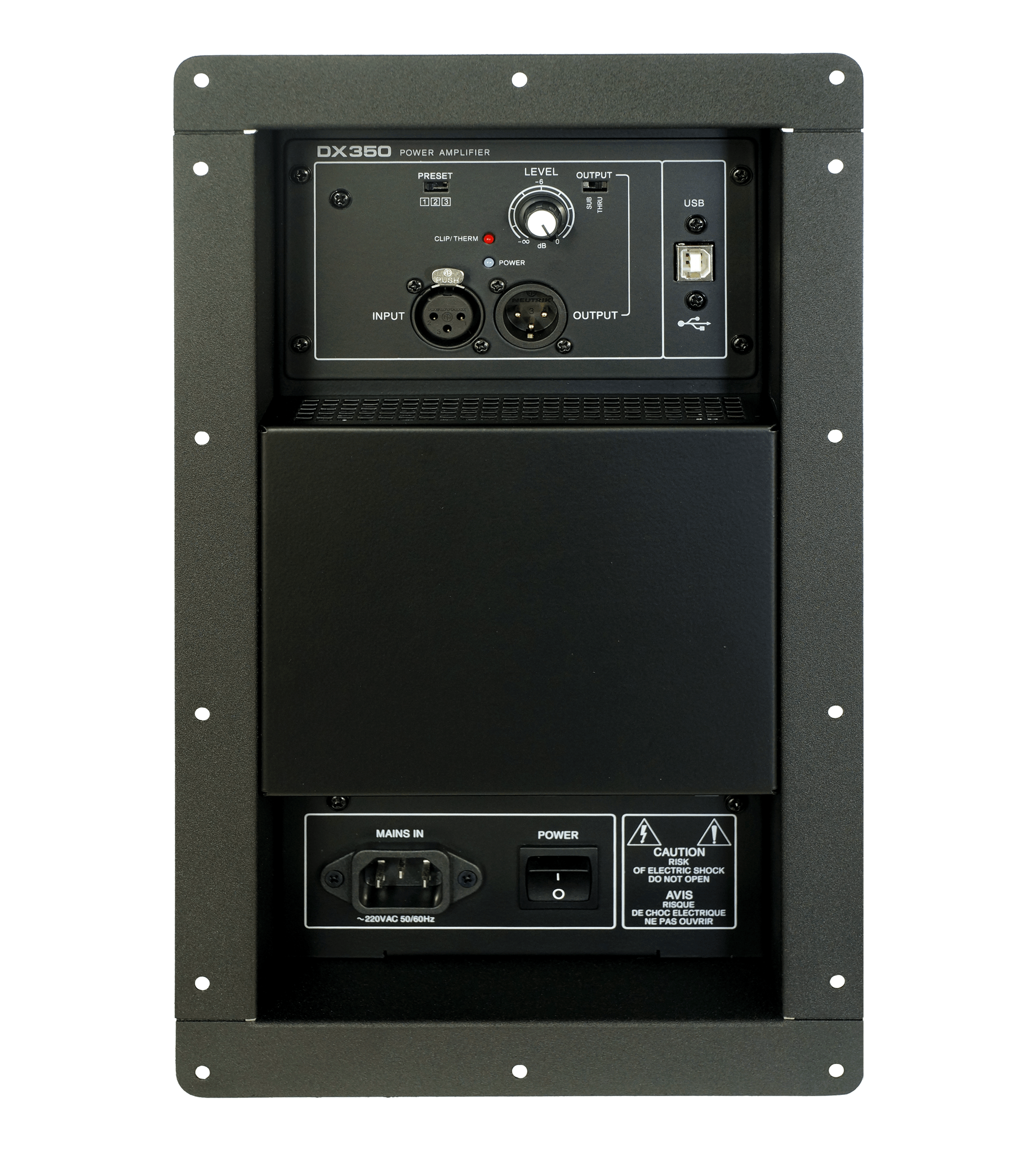 Встраиваемый усилитель DX350 DSP