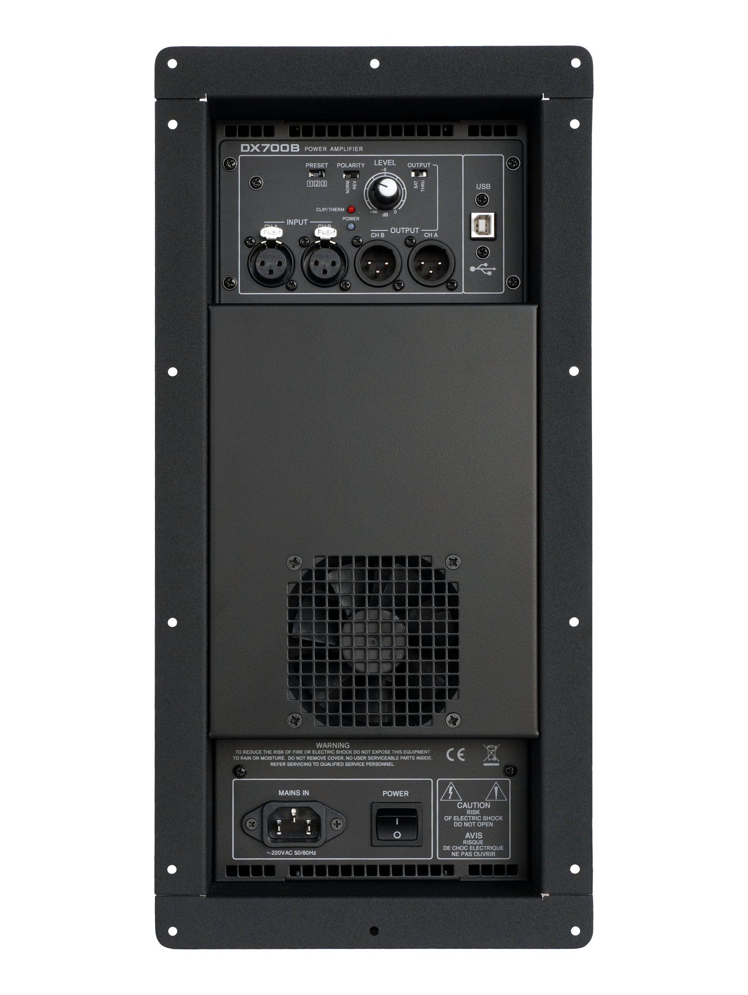 Встраиваемый усилитель DX700B DSP