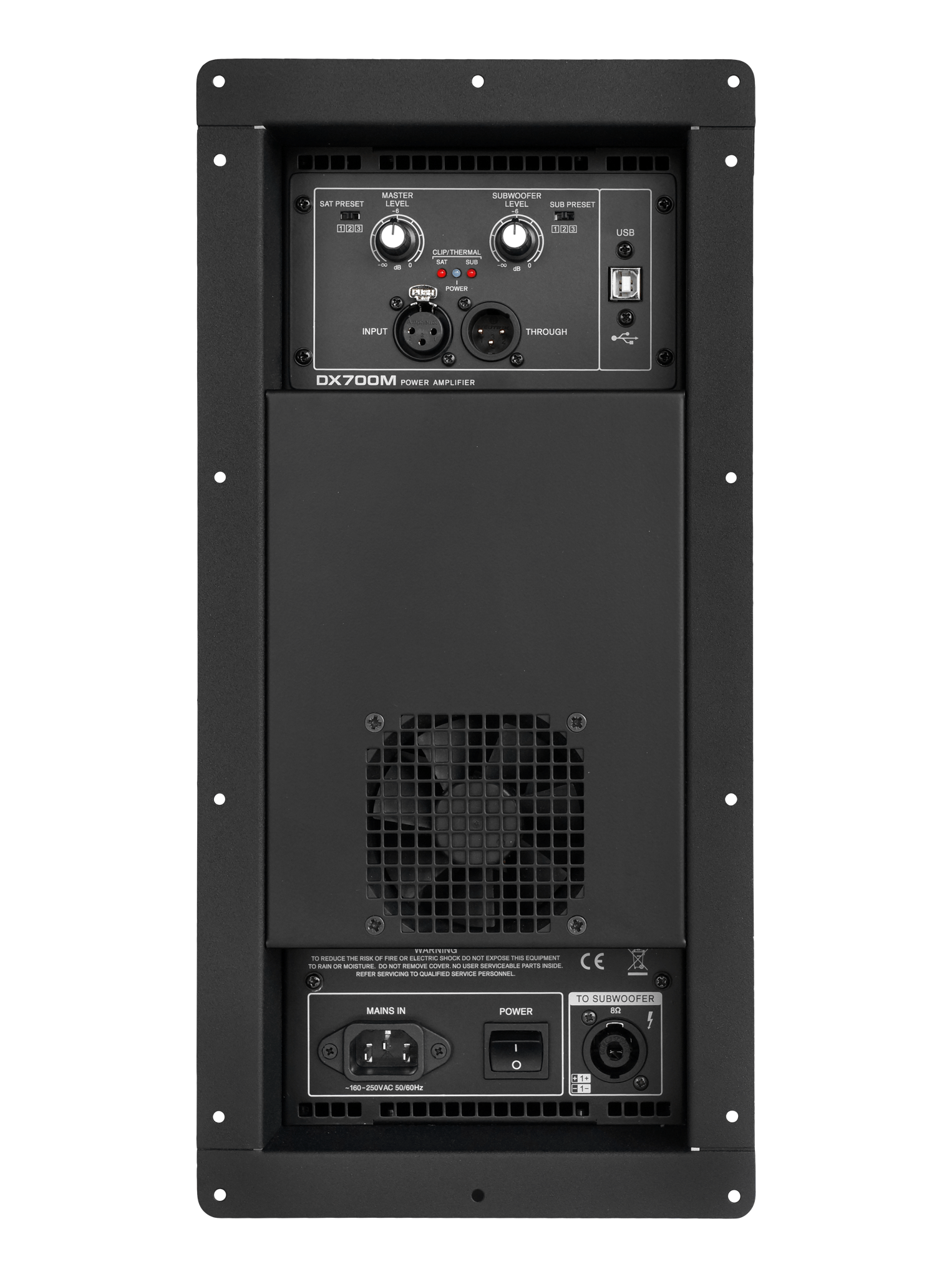 Встраиваемый усилитель DX700M DSP